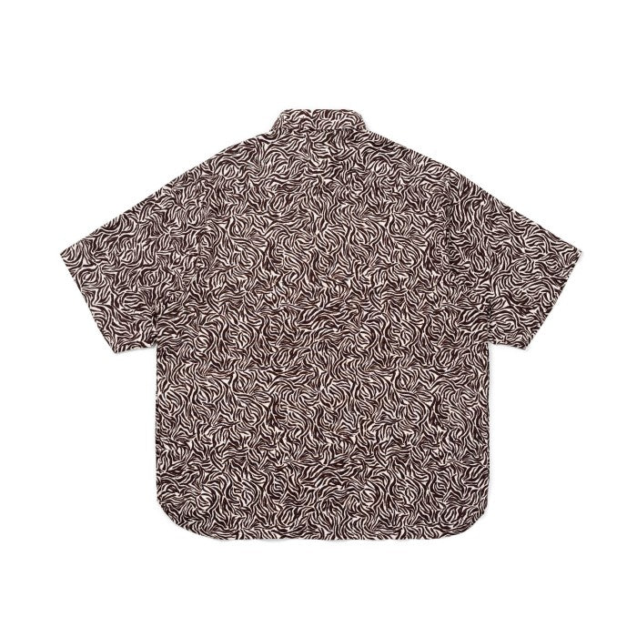 NAKANO SHIRT PATTERN BROWN WHITE TNOI