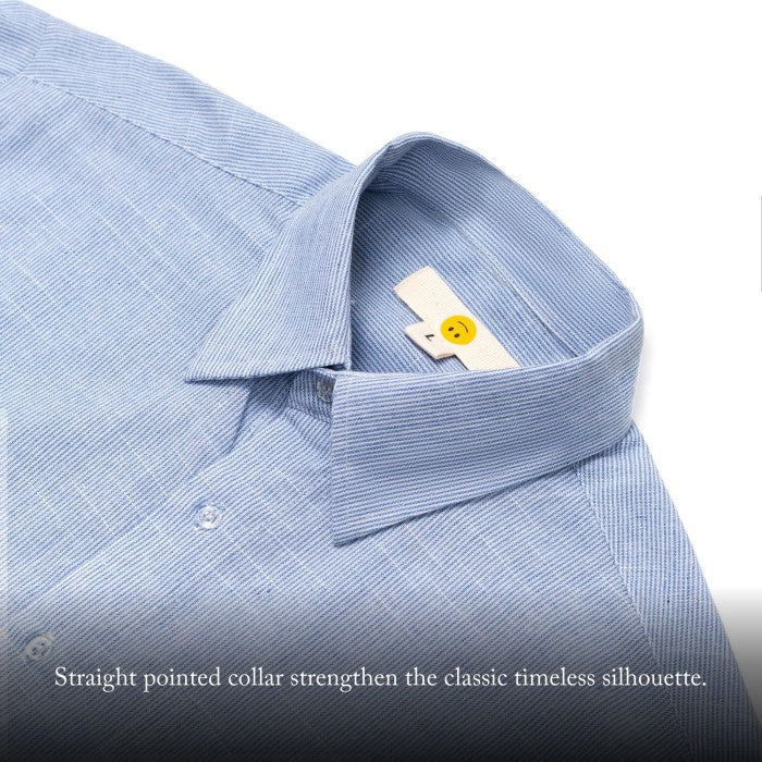NAKANO SHIRT STRIPES BLUE TNOI