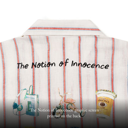 SHINKOIWA SHIRT LINEN STRIPES TNOI