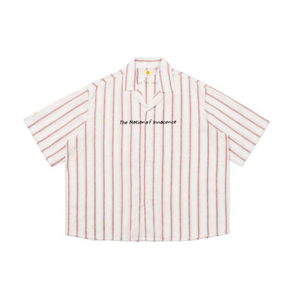 SHINKOIWA SHIRT LINEN STRIPES TNOI