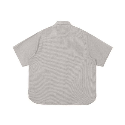 NAKANO SHIRT STRIPES BLACK WHITE TNOI