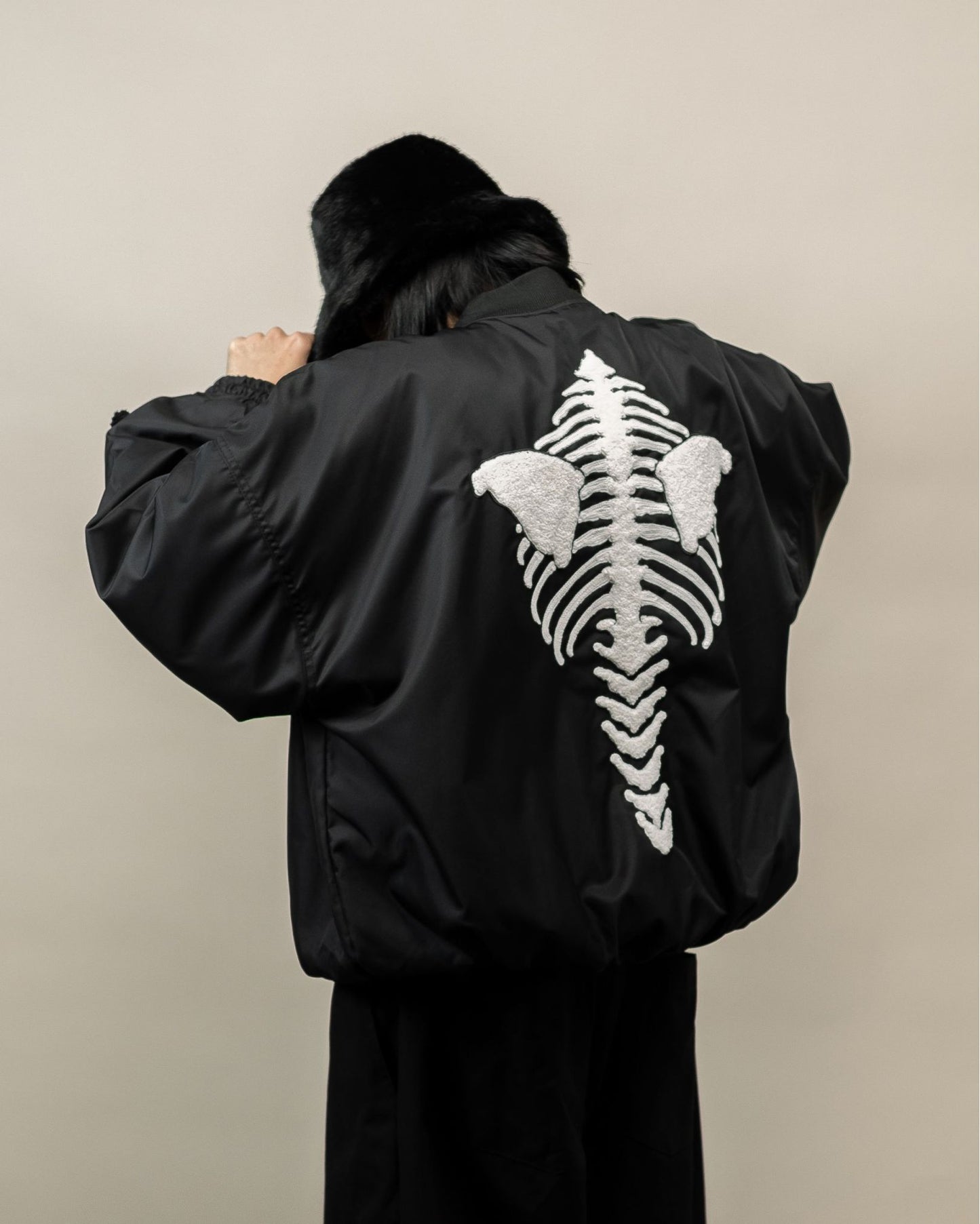 BOMBER JACKET BLACK‎ ‎ ‎ ‎ ‎