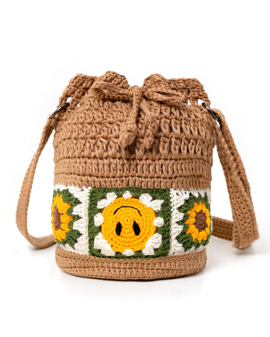 BUCKET BAG LIGHT BROWN