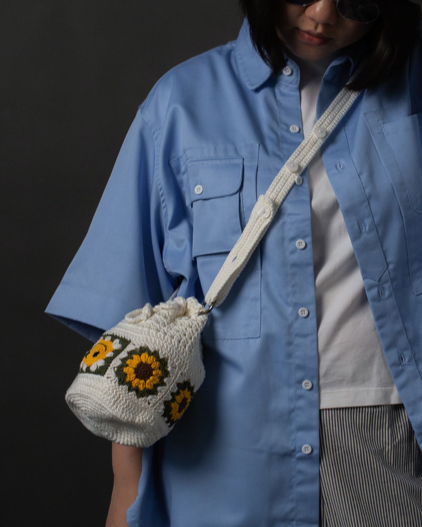 BUCKET BAG WHITE