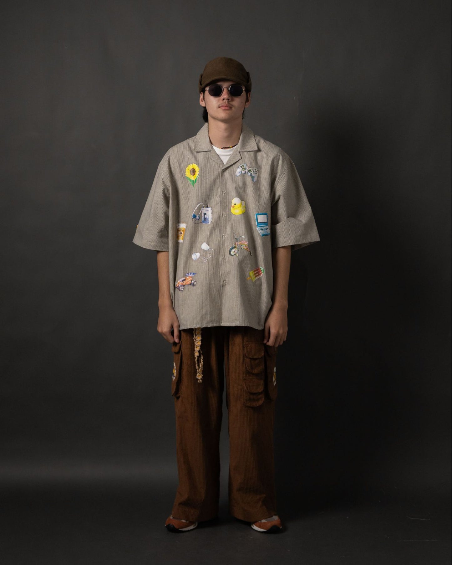 CARGO NOMO PANTS CORDUROY BROWN
