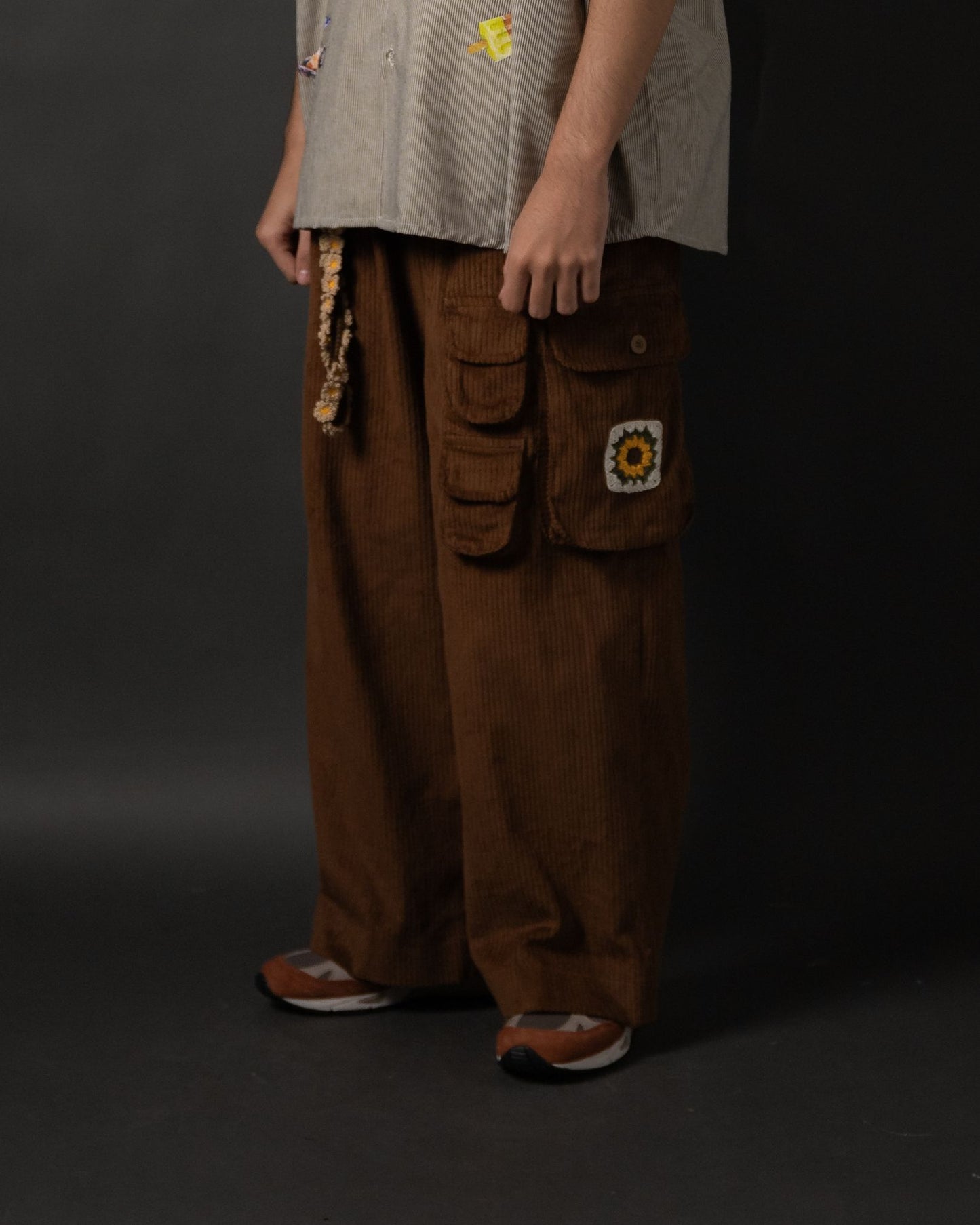 CARGO NOMO PANTS CORDUROY BROWN