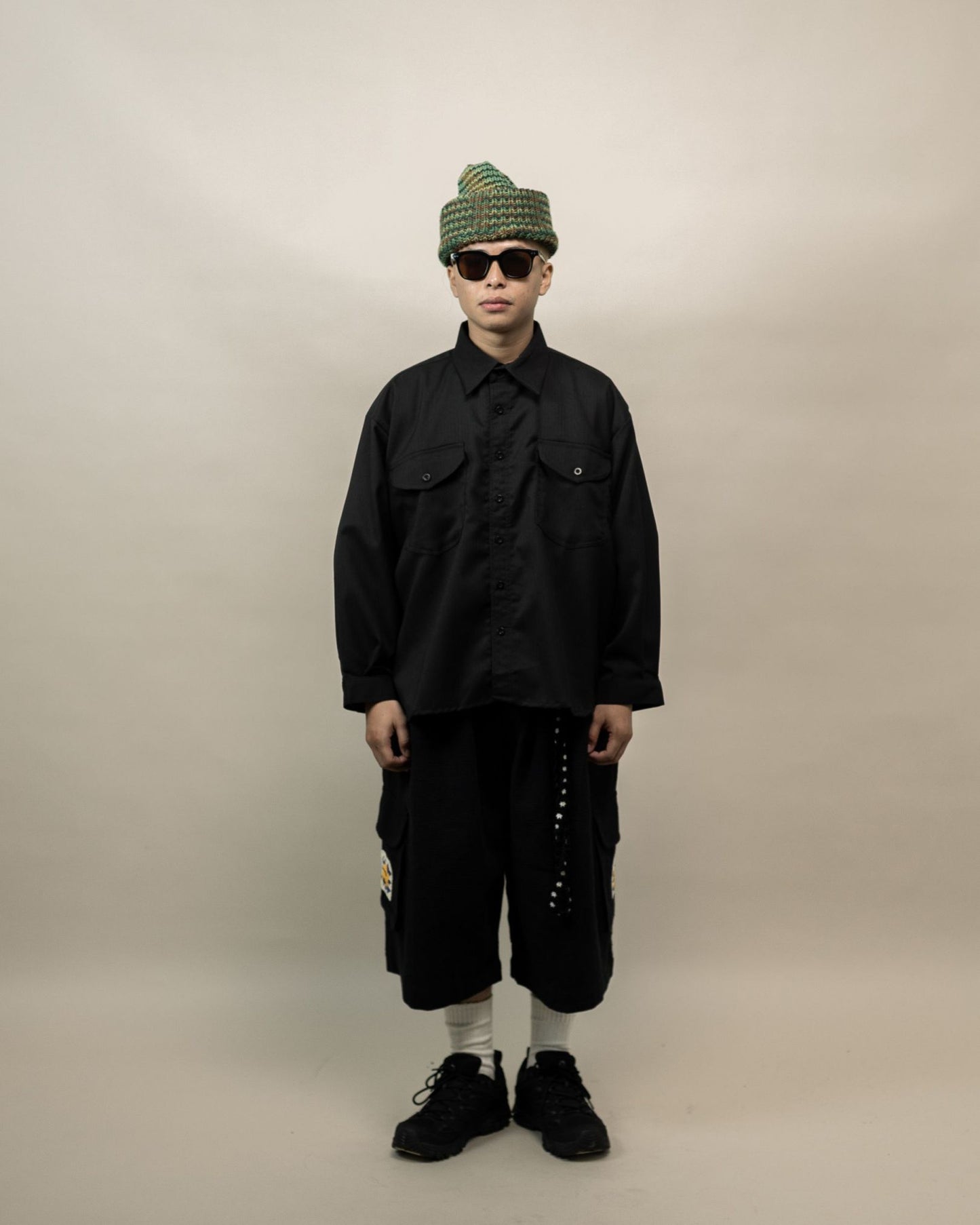 CARGO SHORTS BLACK‎ ‎ ‎ ‎ ‎ ‎