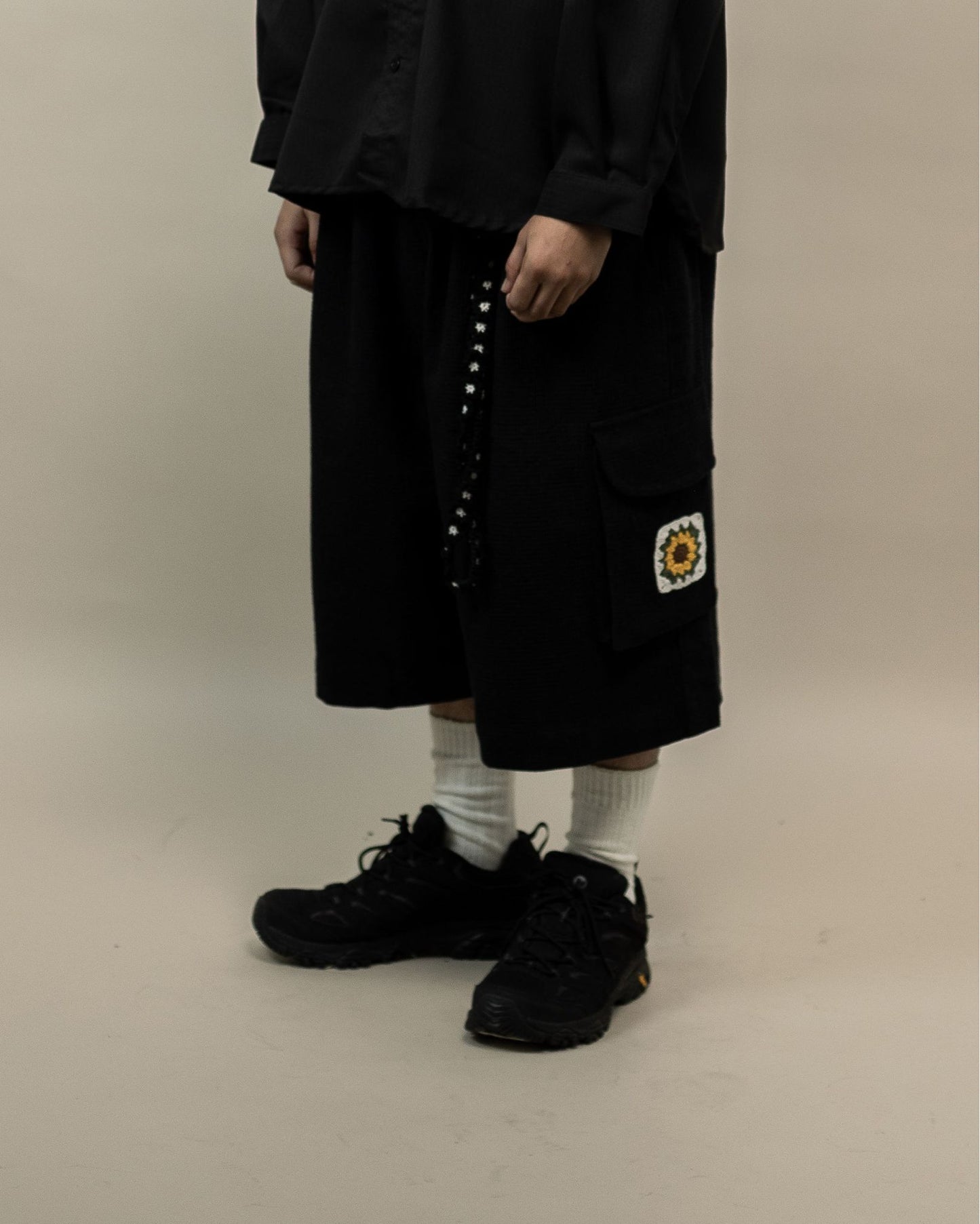 CARGO SHORTS BLACK‎ ‎ ‎ ‎ ‎ ‎