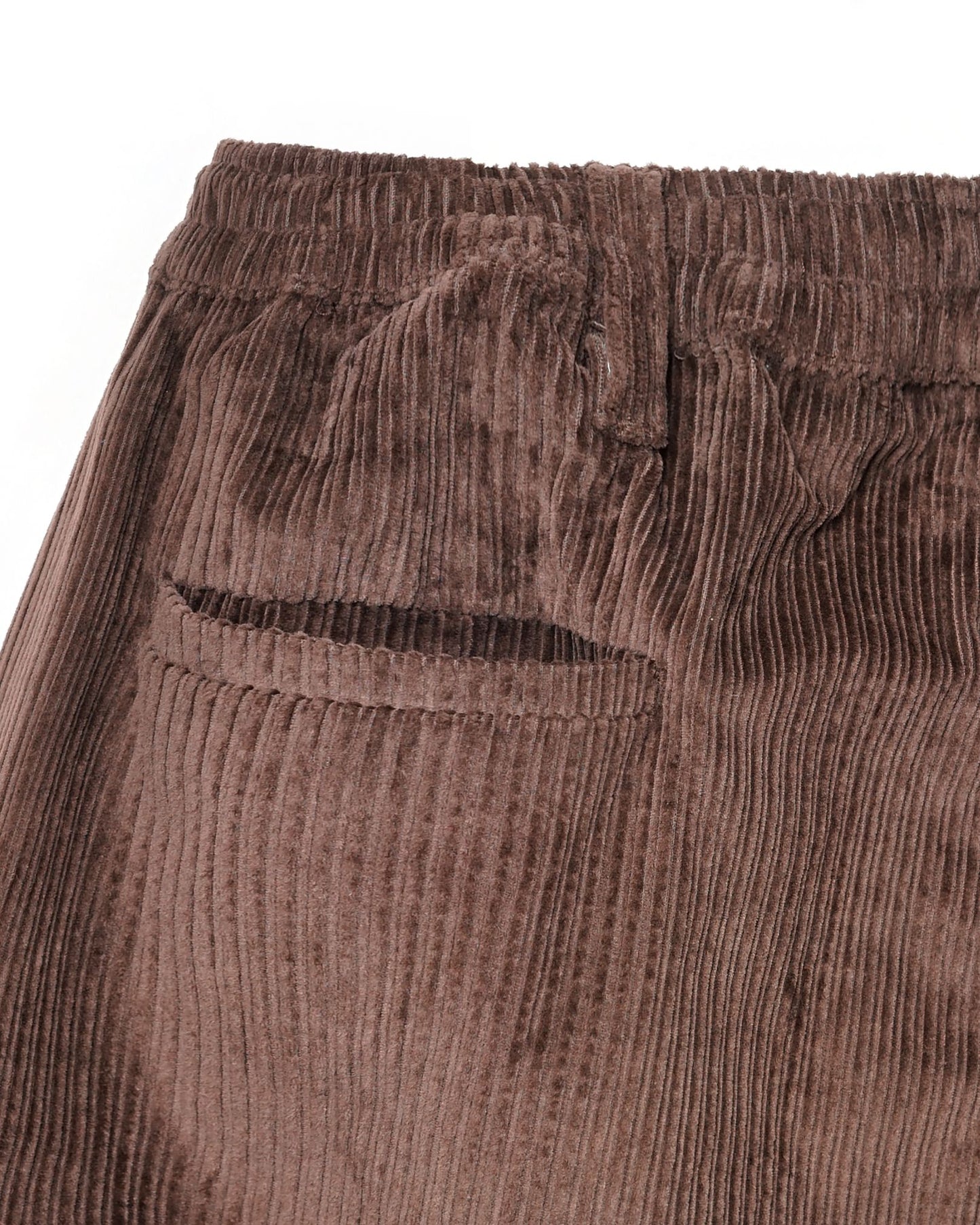 CARGO SHORTS CORDUROY DARK BROWN