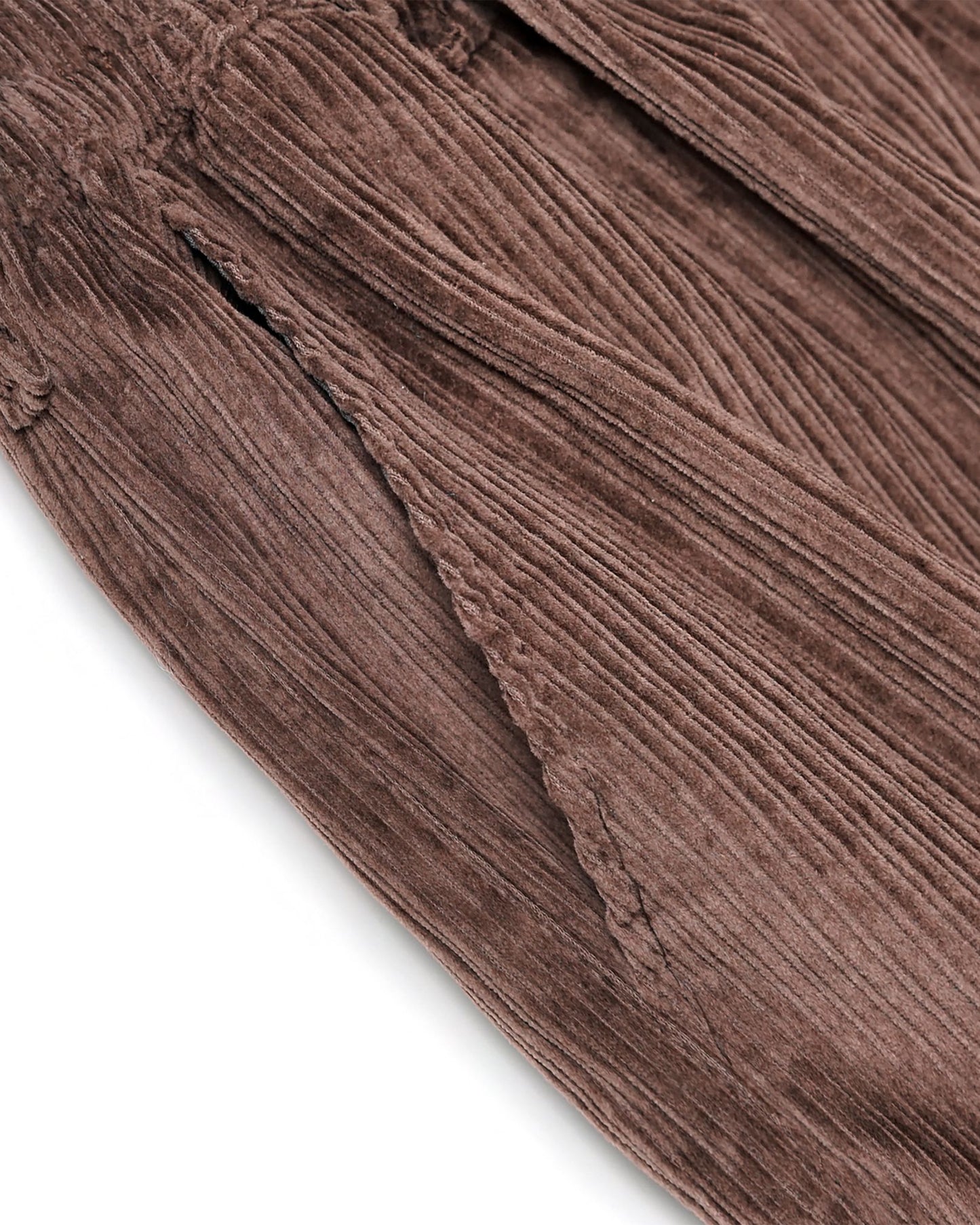 CARGO SHORTS CORDUROY DARK BROWN
