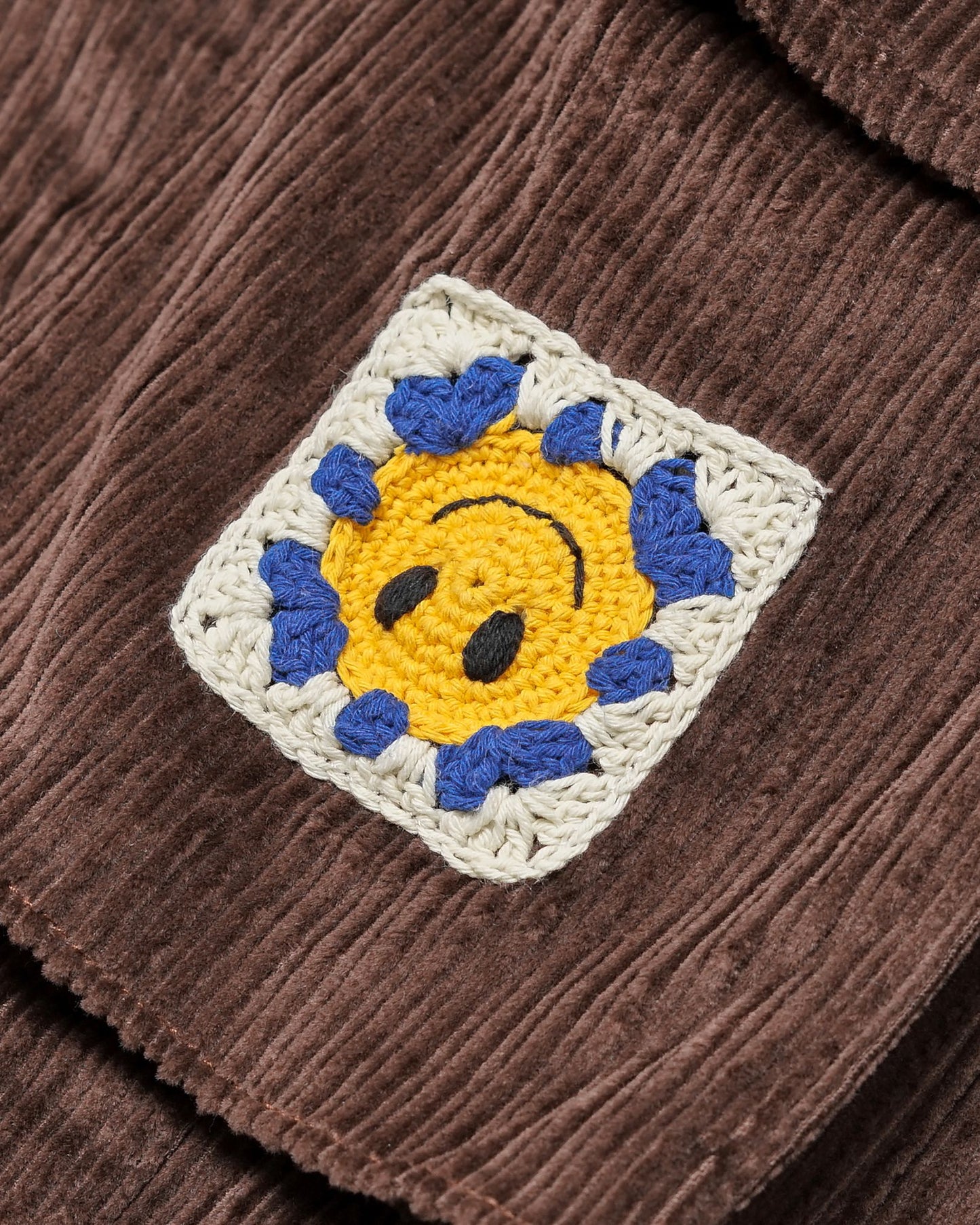 CARGO SHORTS CORDUROY DARK BROWN