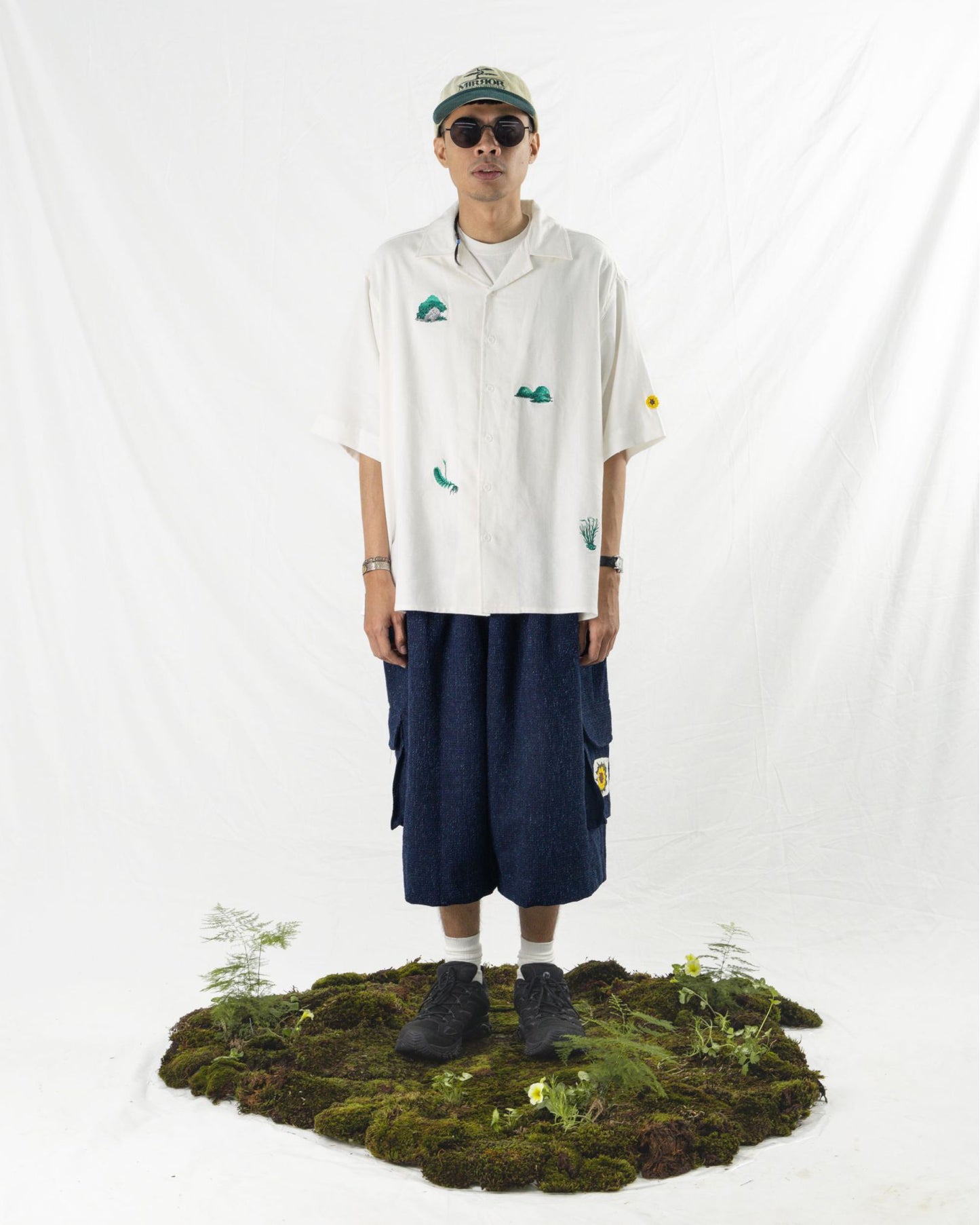 CARGO SHORTS INDIGO‎ ‎ ‎ ‎