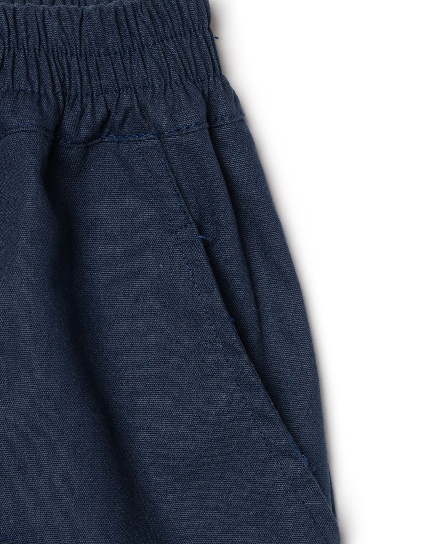 DAITA BARREL PANTS CANVAS NAVY