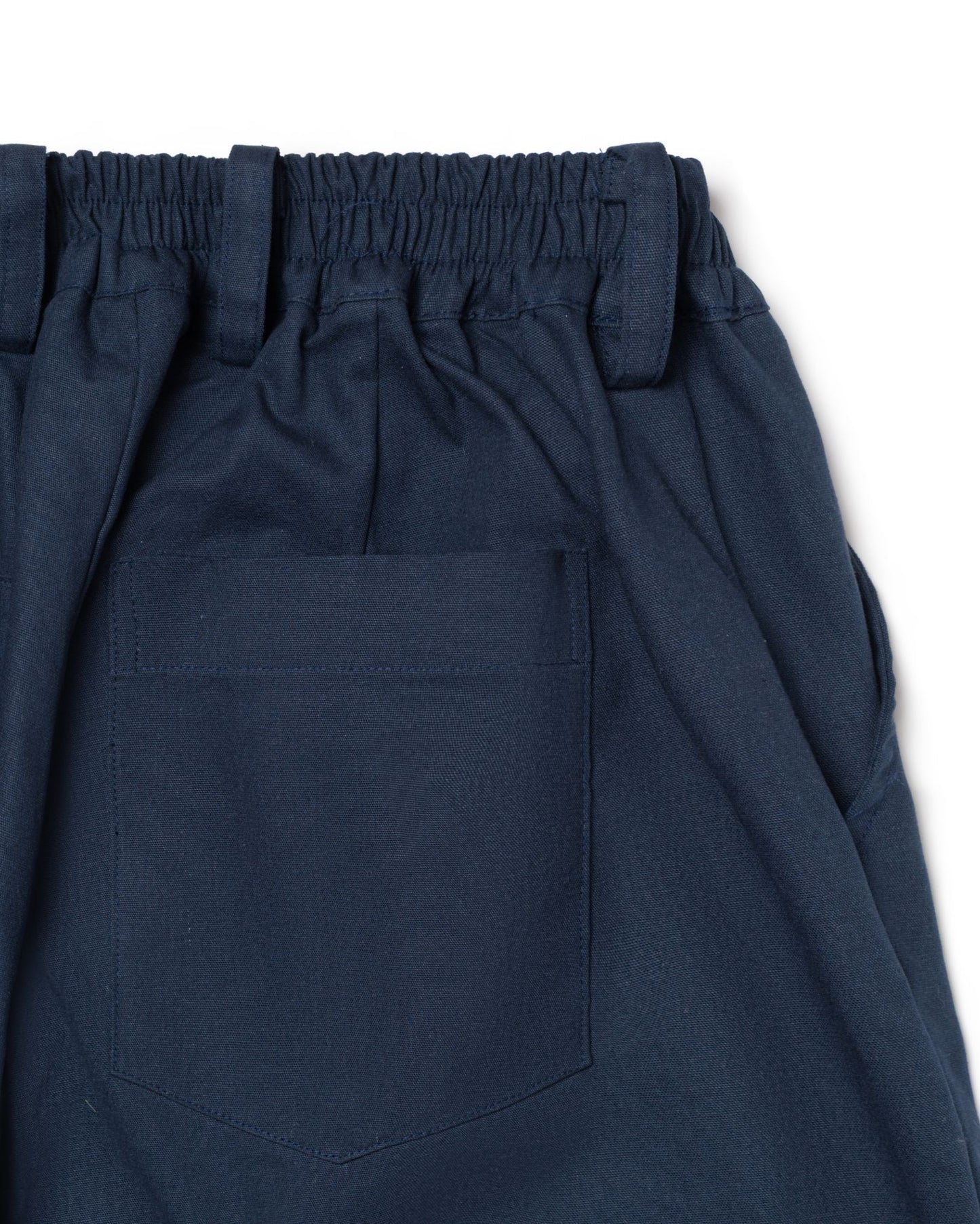 DAITA BARREL PANTS CANVAS NAVY