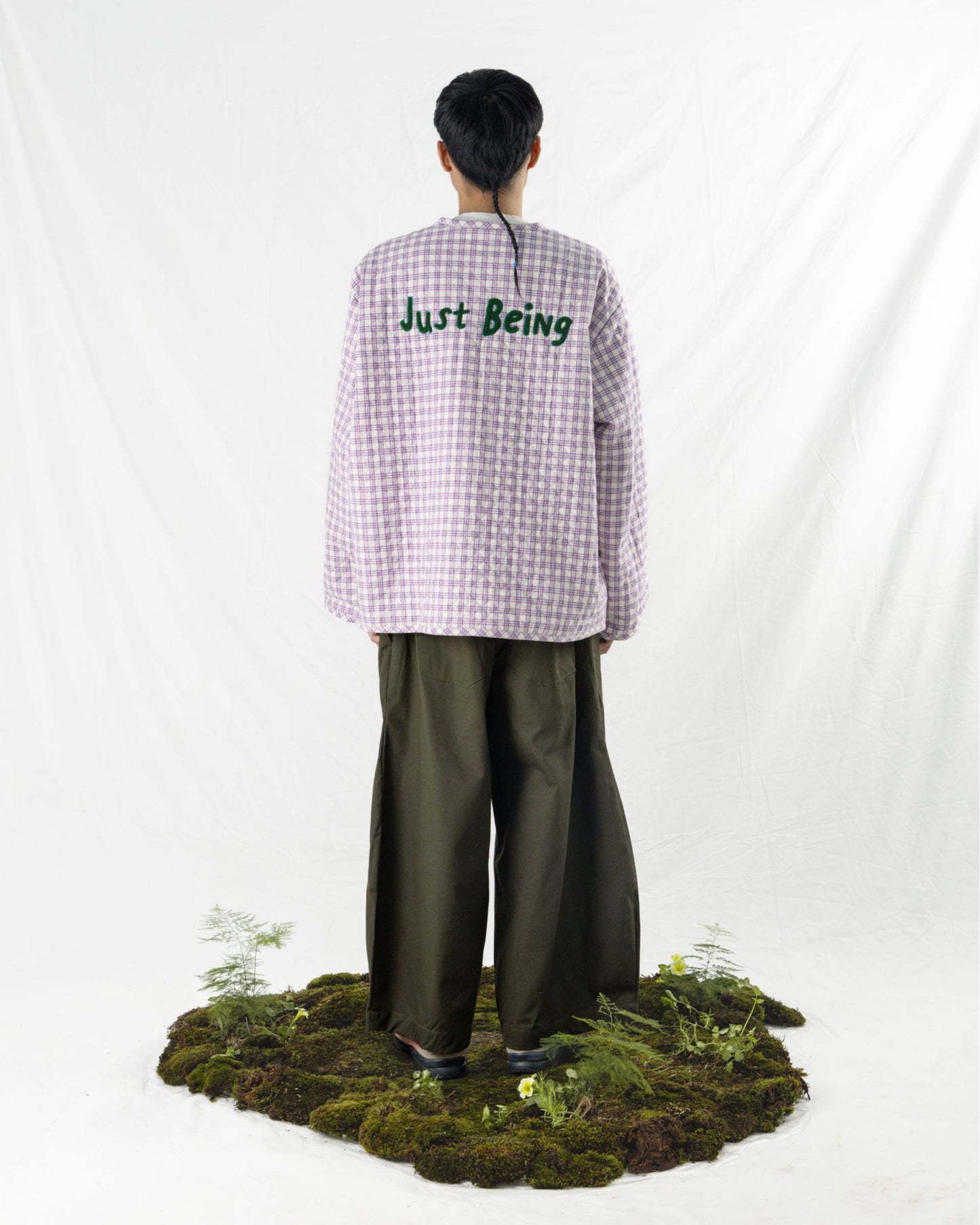 DAITA BARREL PANTS CANVAS OLIVE