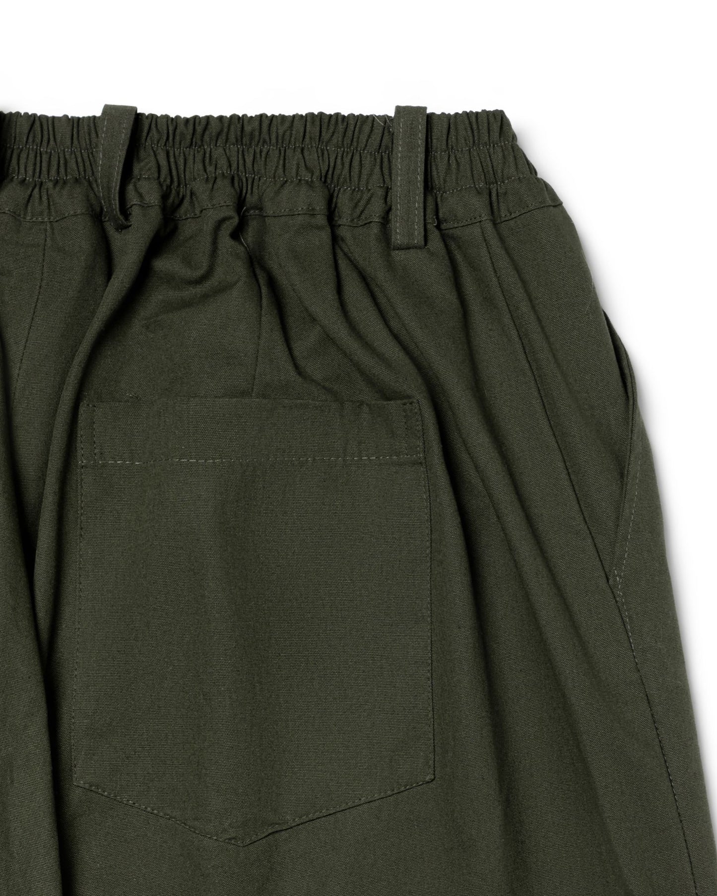 DAITA BARREL PANTS CANVAS OLIVE