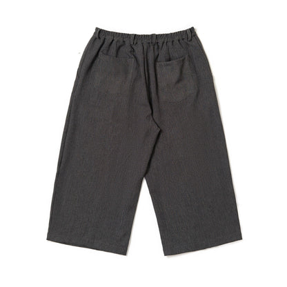 DAITA BARREL PANTS SEMI WOOL GRAY