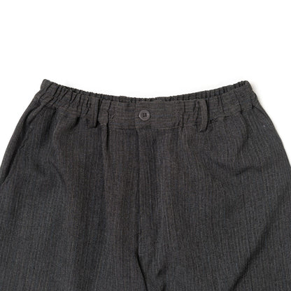 DAITA BARREL PANTS SEMI WOOL GRAY