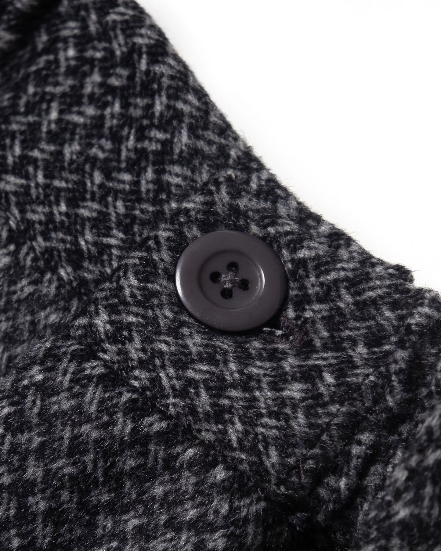 DAITA BARREL PANTS SEMI WOOL PATTERN GRAY