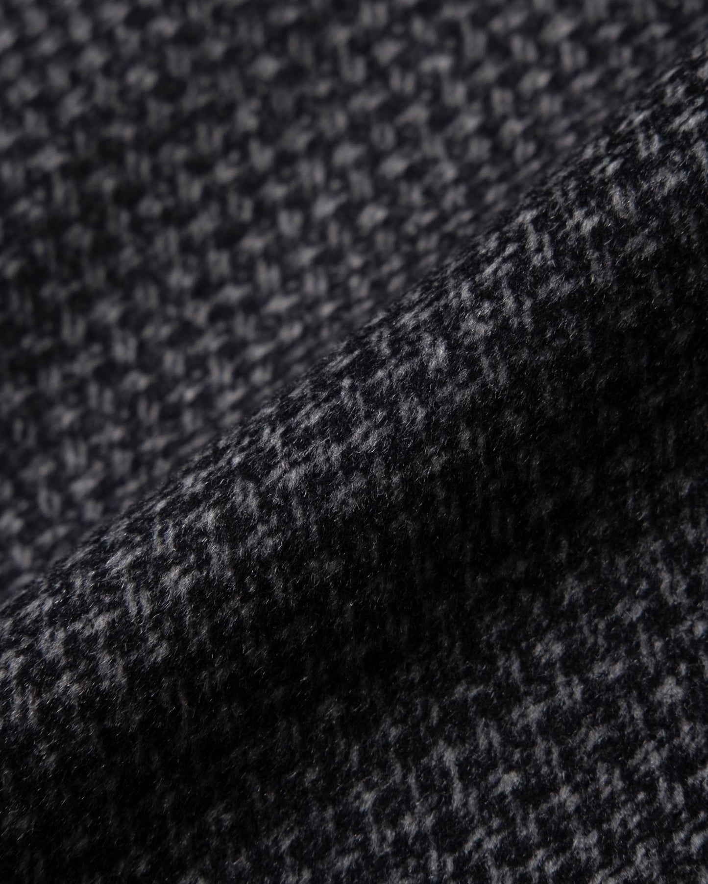 DAITA BARREL PANTS SEMI WOOL PATTERN GRAY