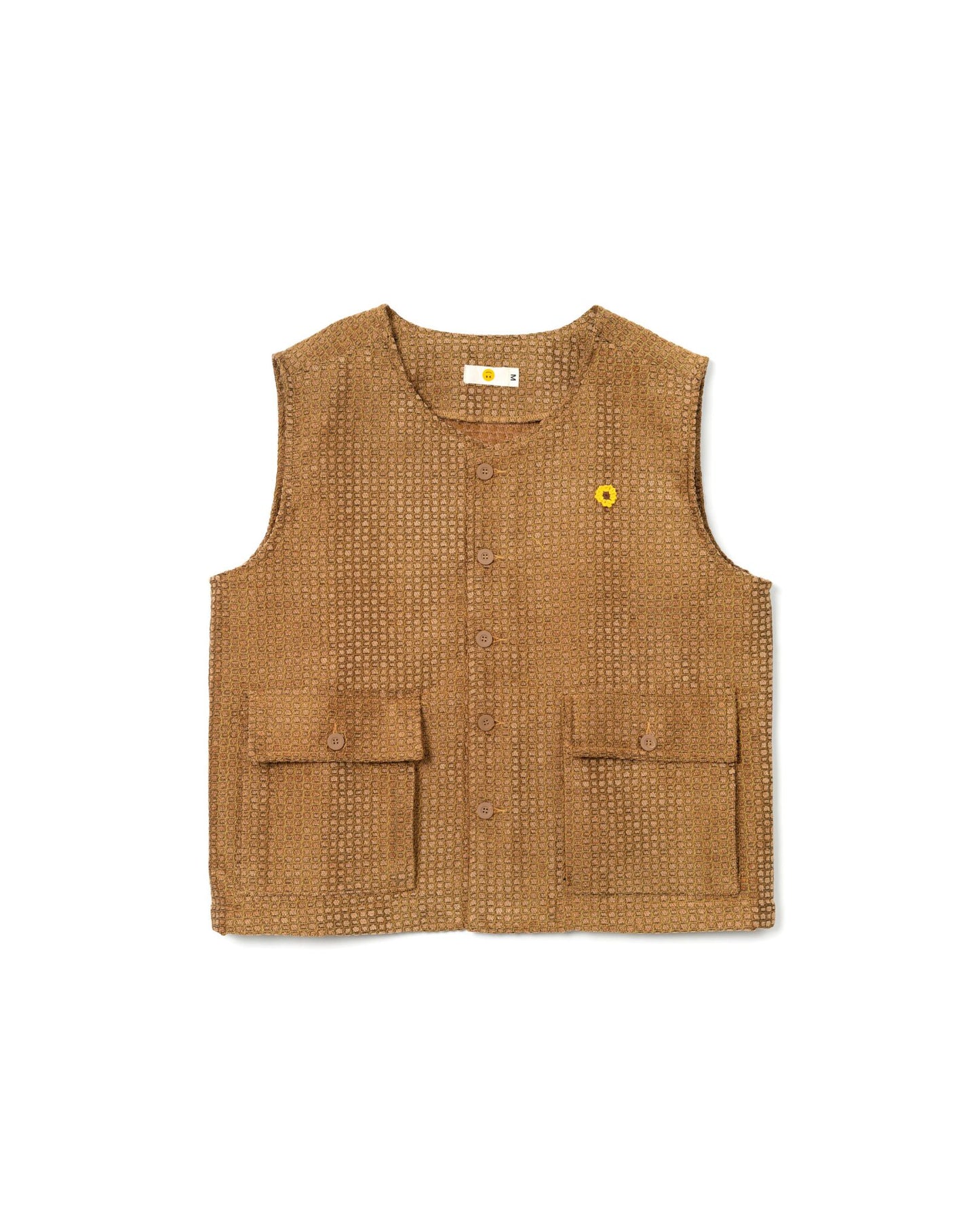 DEMUSAN VEST ANTIQUE BROWN TNOI