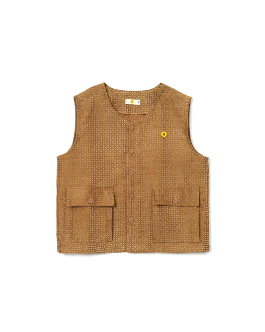 DEMUSAN VEST ANTIQUE BROWN TNOI