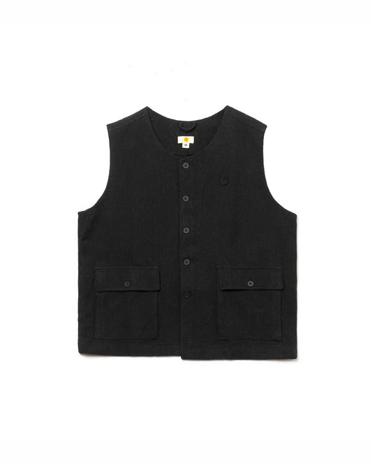 DEMUSAN VEST SASHI ORI BLACK
