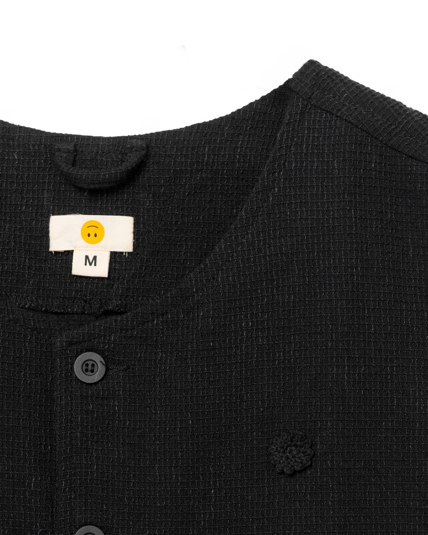 DEMUSAN VEST SASHI ORI BLACK