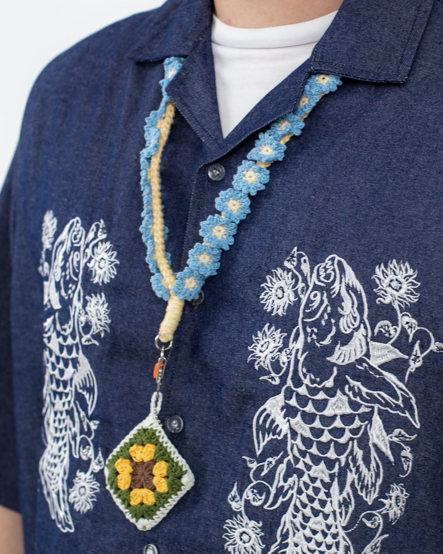 HIMAWARI KEYCHAIN LIGHT BLUE