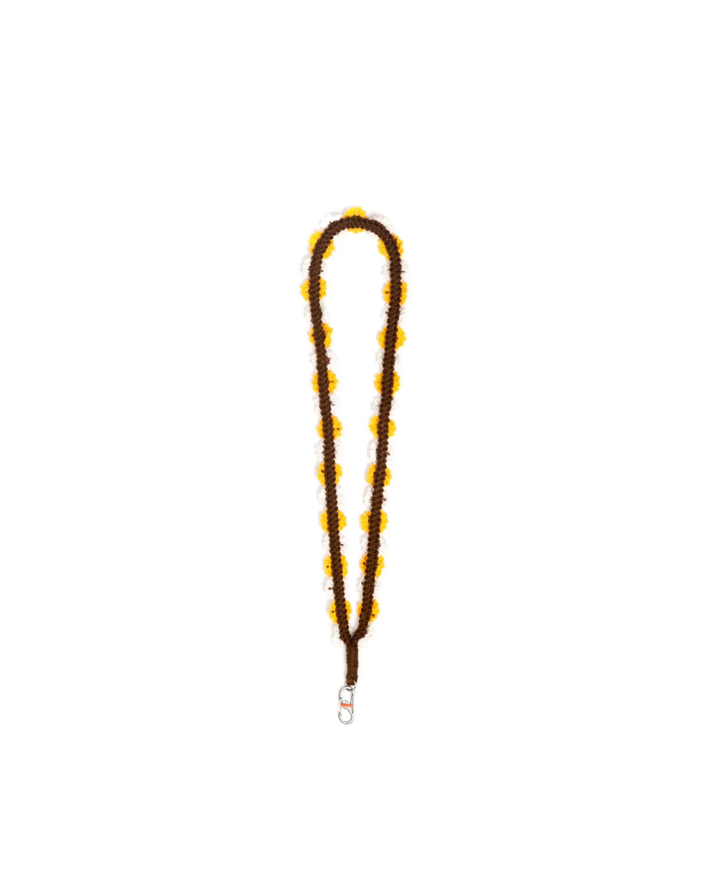 HIMAWARI KEYCHAIN YELLOW WHITE