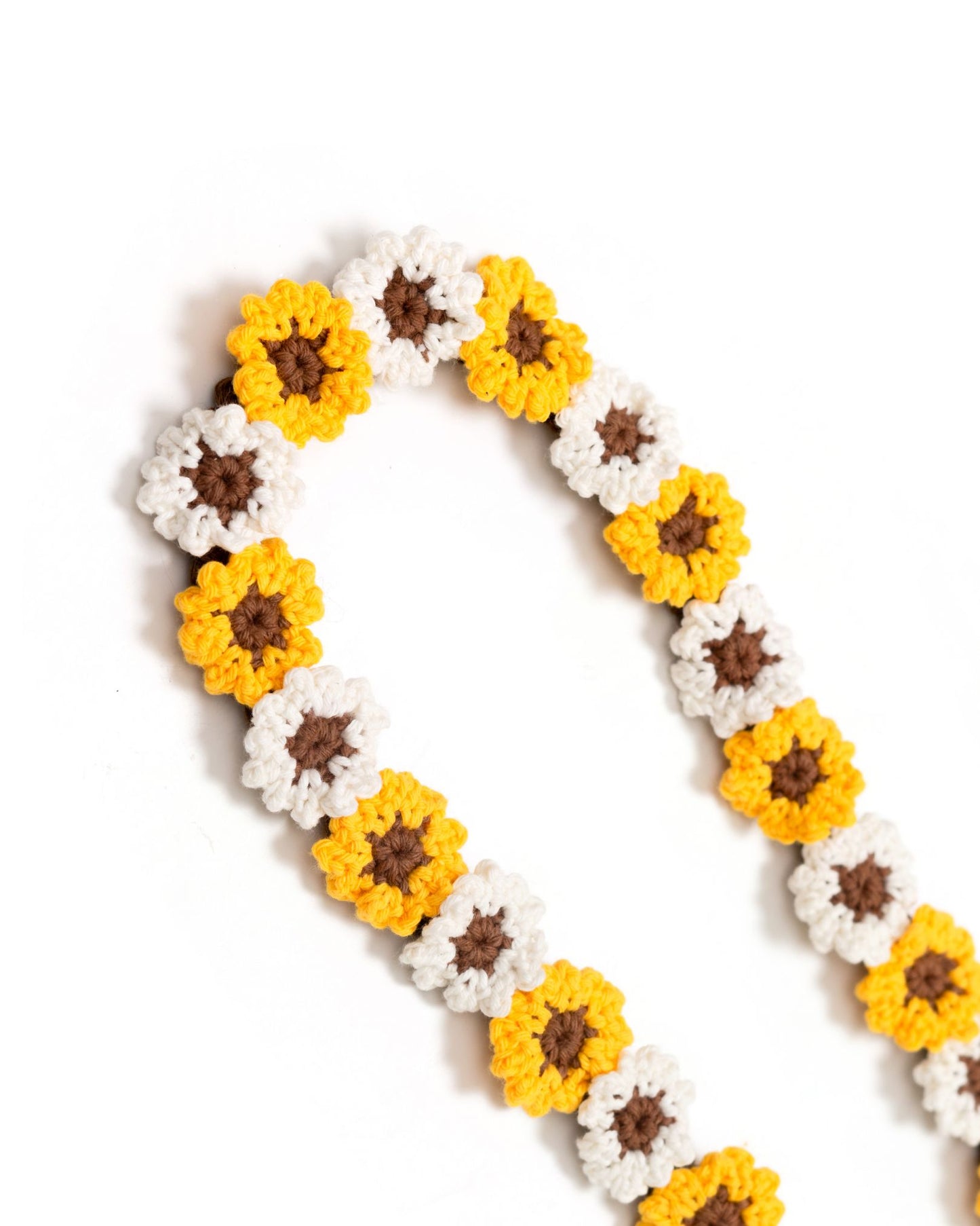 HIMAWARI KEYCHAIN YELLOW WHITE