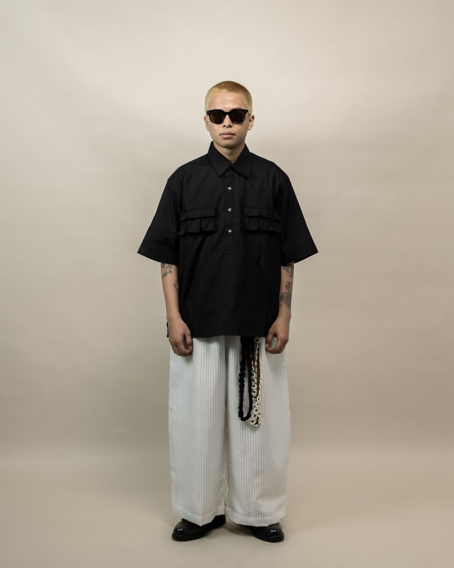 KANGAROO SHIRT BLACK