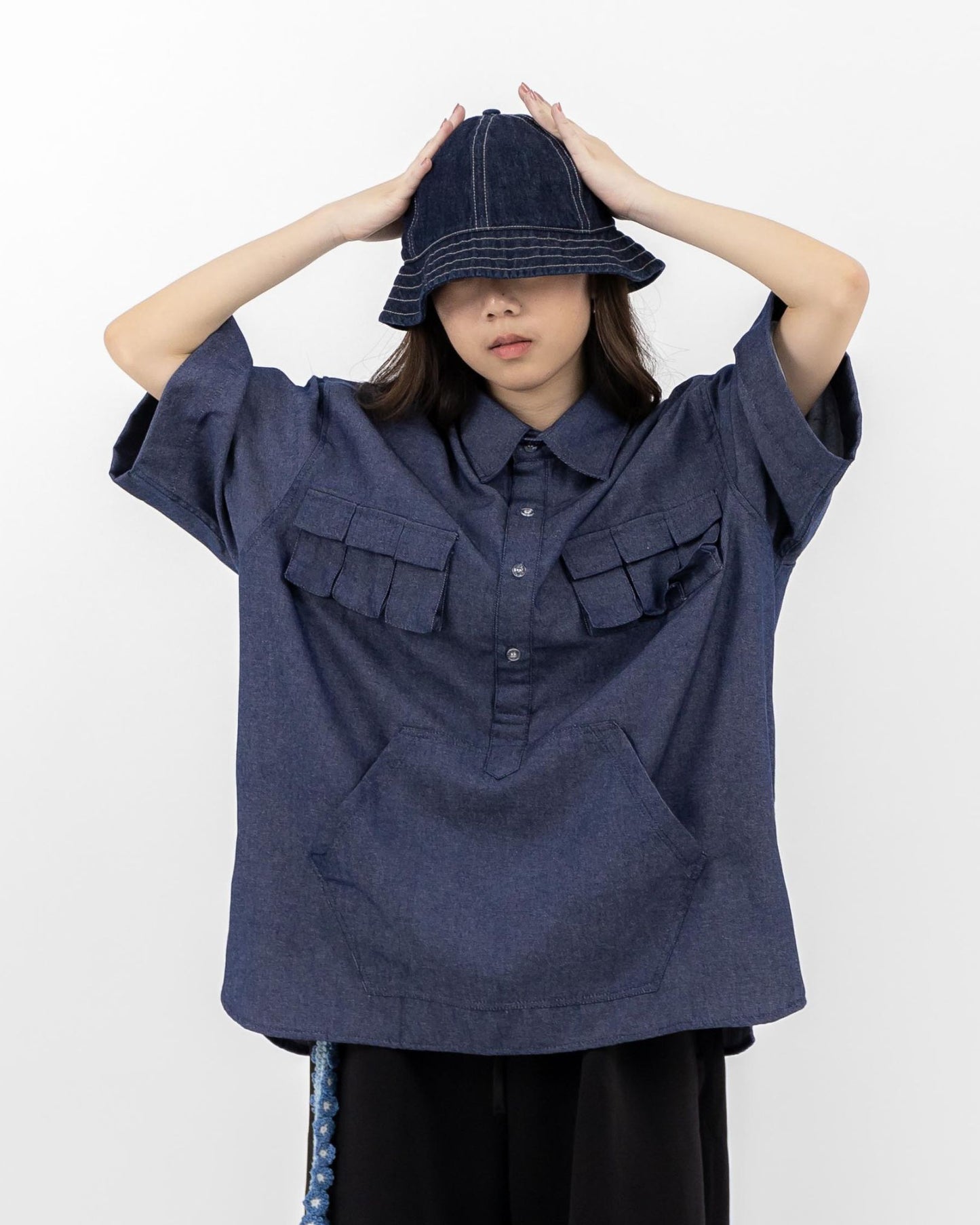 KANGAROO SHIRT CHAMBRAY