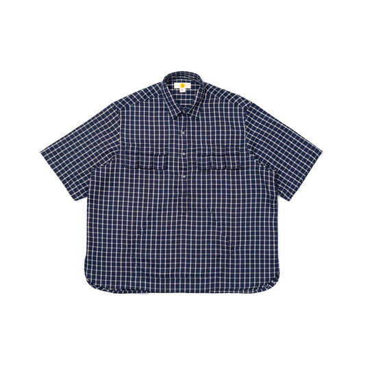 KANGAROO SHIRT CHECKERED NAVY NWOS