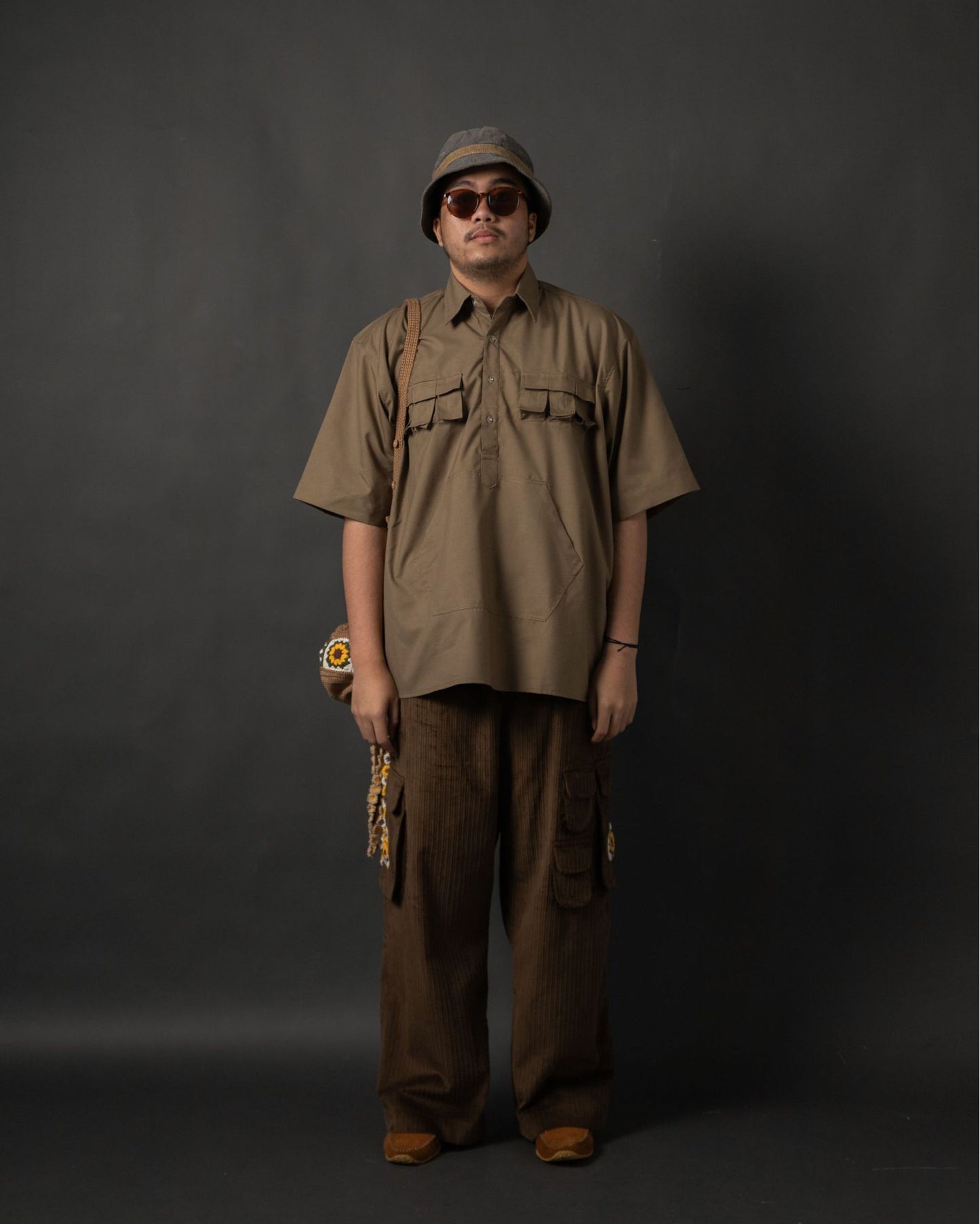 KANGAROO SHIRT OLIVE