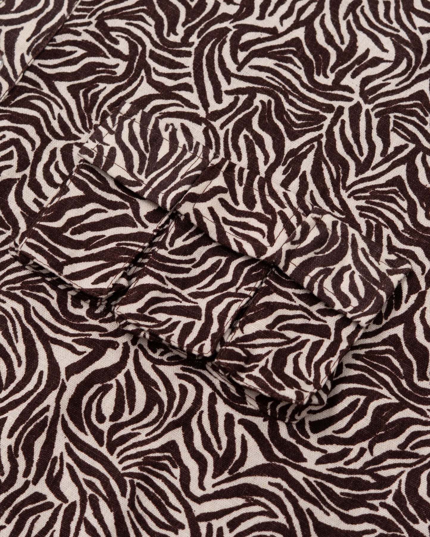 KANGAROO SHIRT PATTERN BROWN TNOI