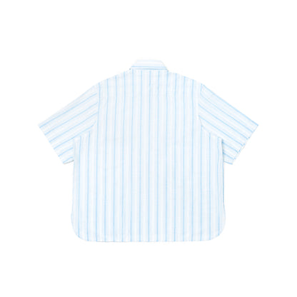 KANGAROO SHIRT STRIPES WHITE BLUE NWOS