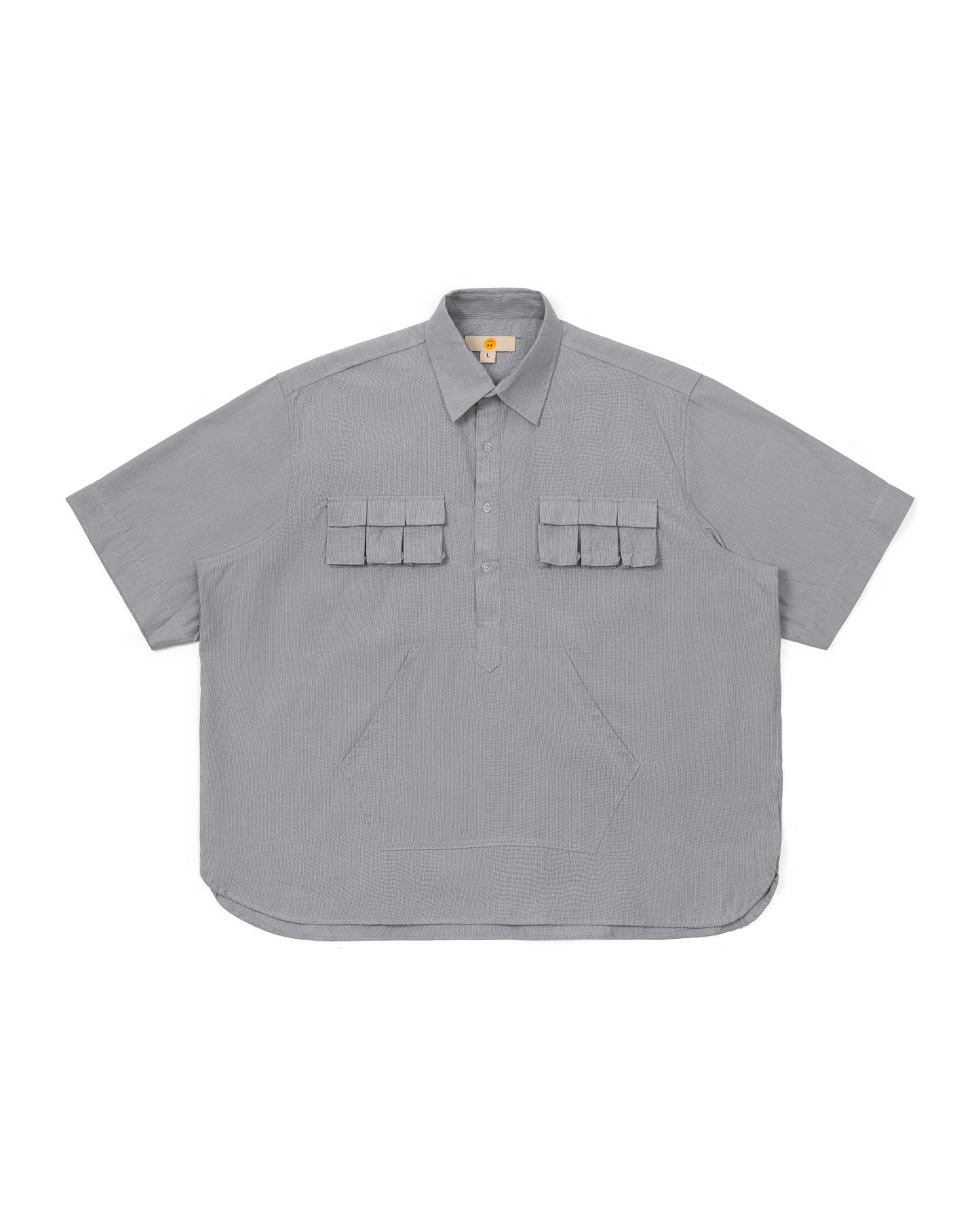 KANGAROO SHIRT STRIPES GRAY TNOI