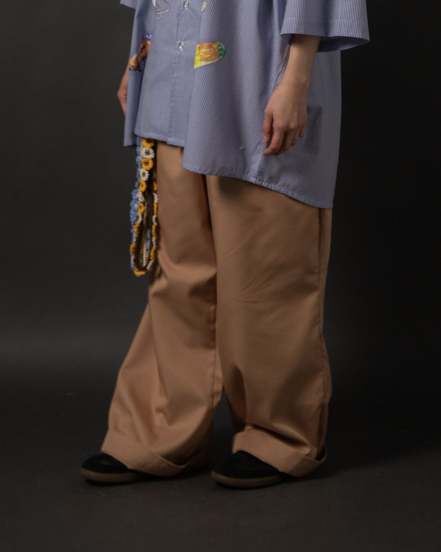 KISA PANTS BROWN TNOI‎ ‎ ‎
