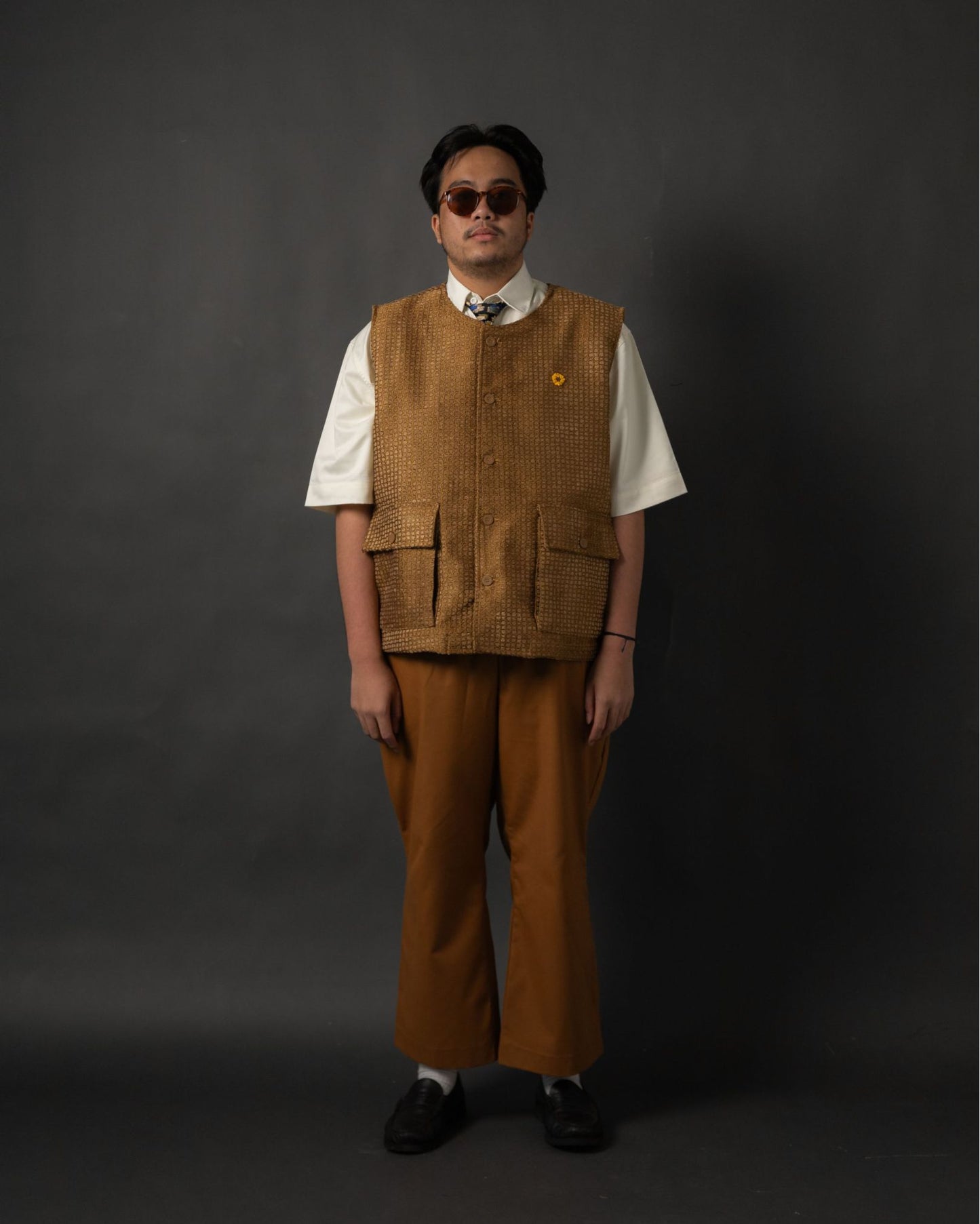KISA PANTS CANVAS CARAMEL TNOI