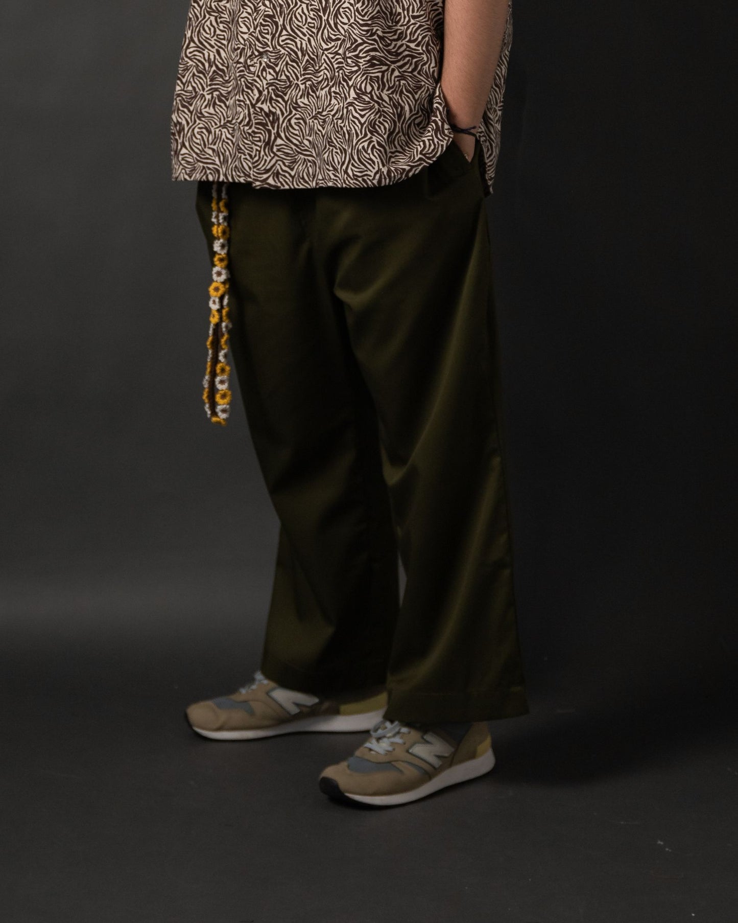 KISA PANTS OLIVE TNOI‎ ‎