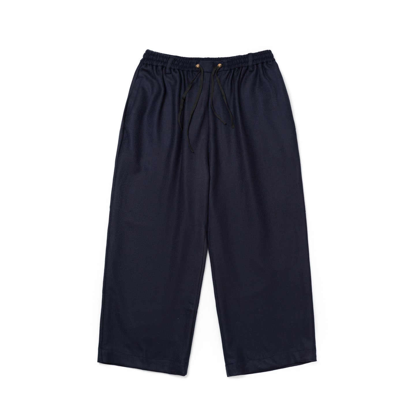 KISA PANTS SEMI-WOOL NAVY