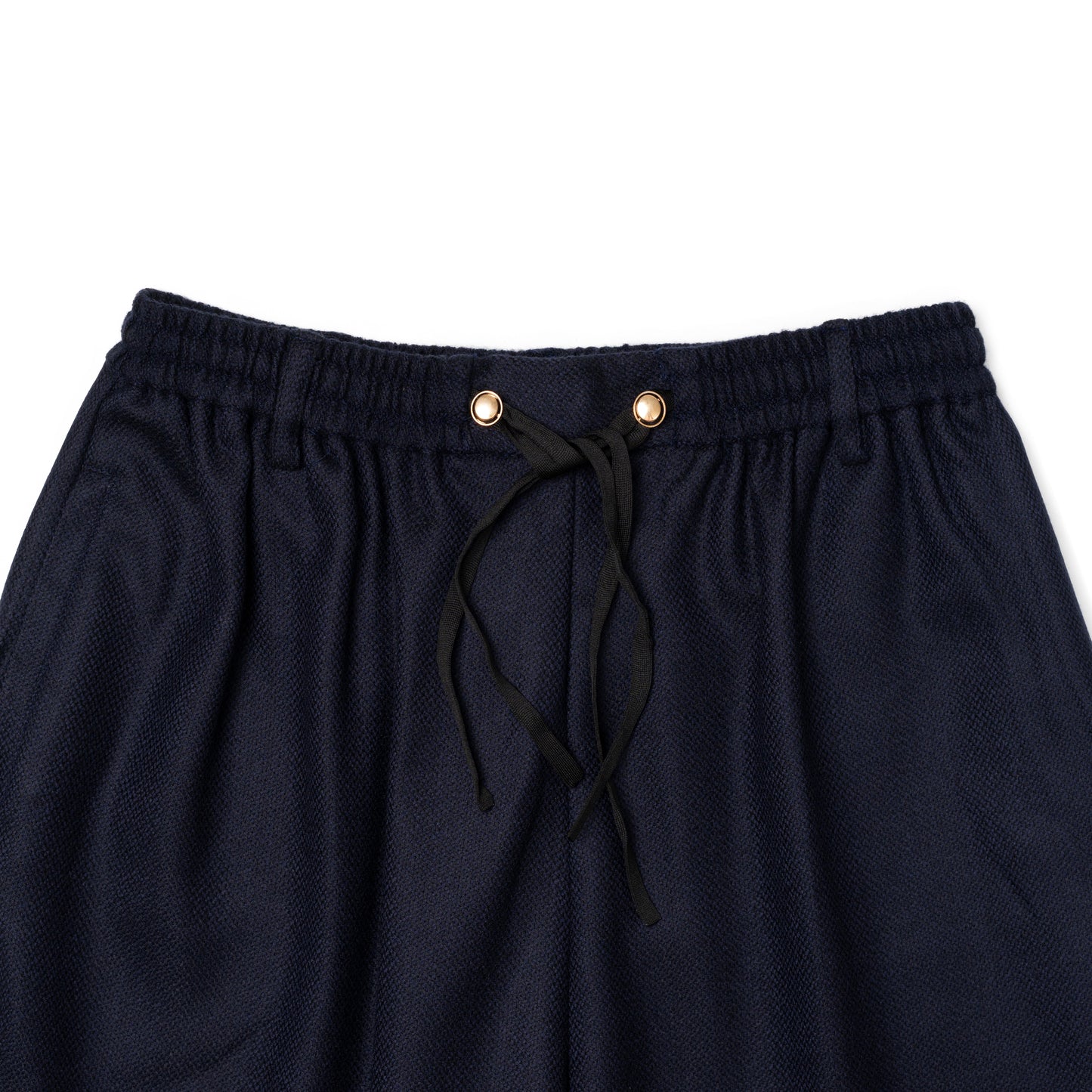 KISA PANTS SEMI-WOOL NAVY