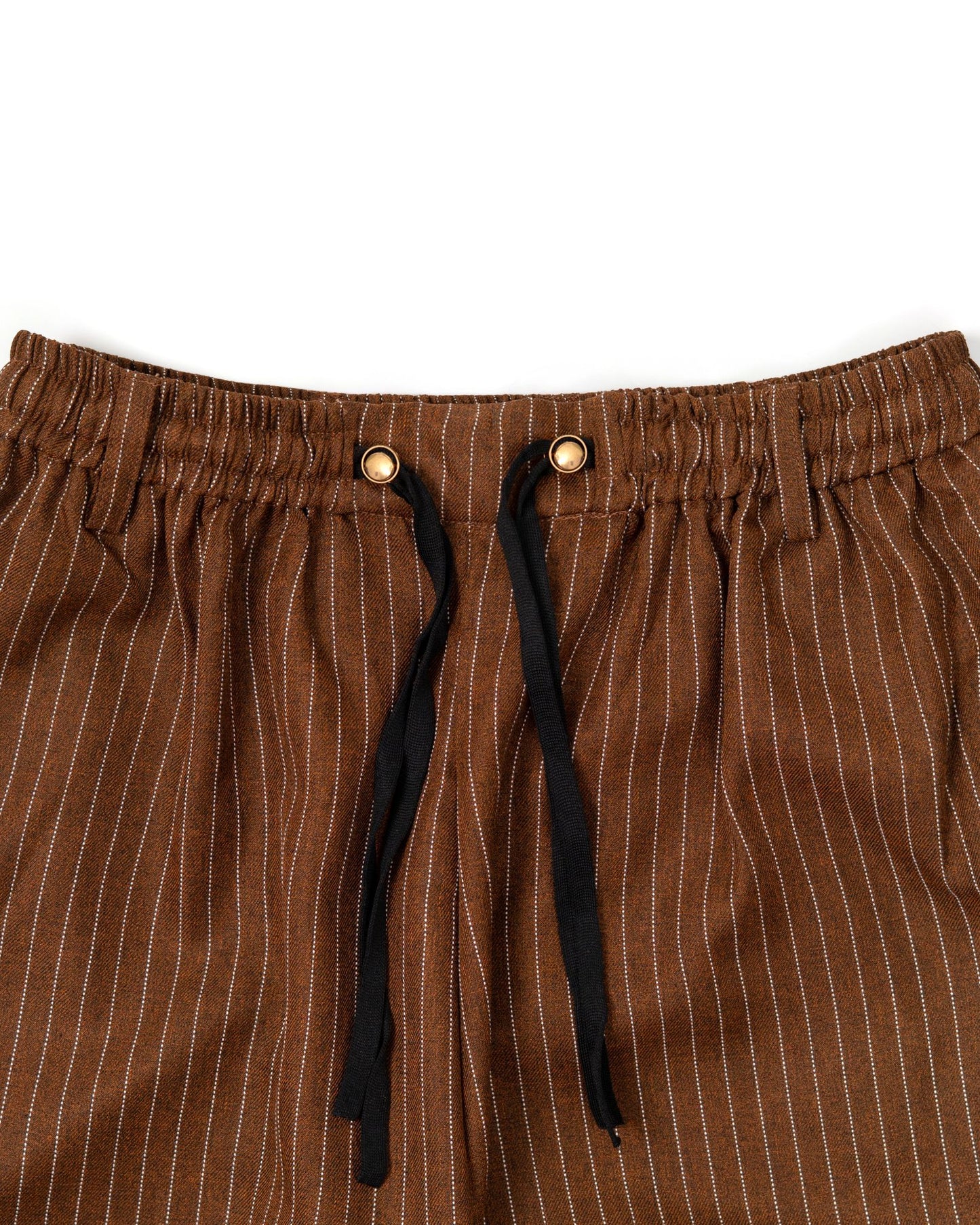 KISA PANTS SEMI WOOL STRIPES BROWN TNOI