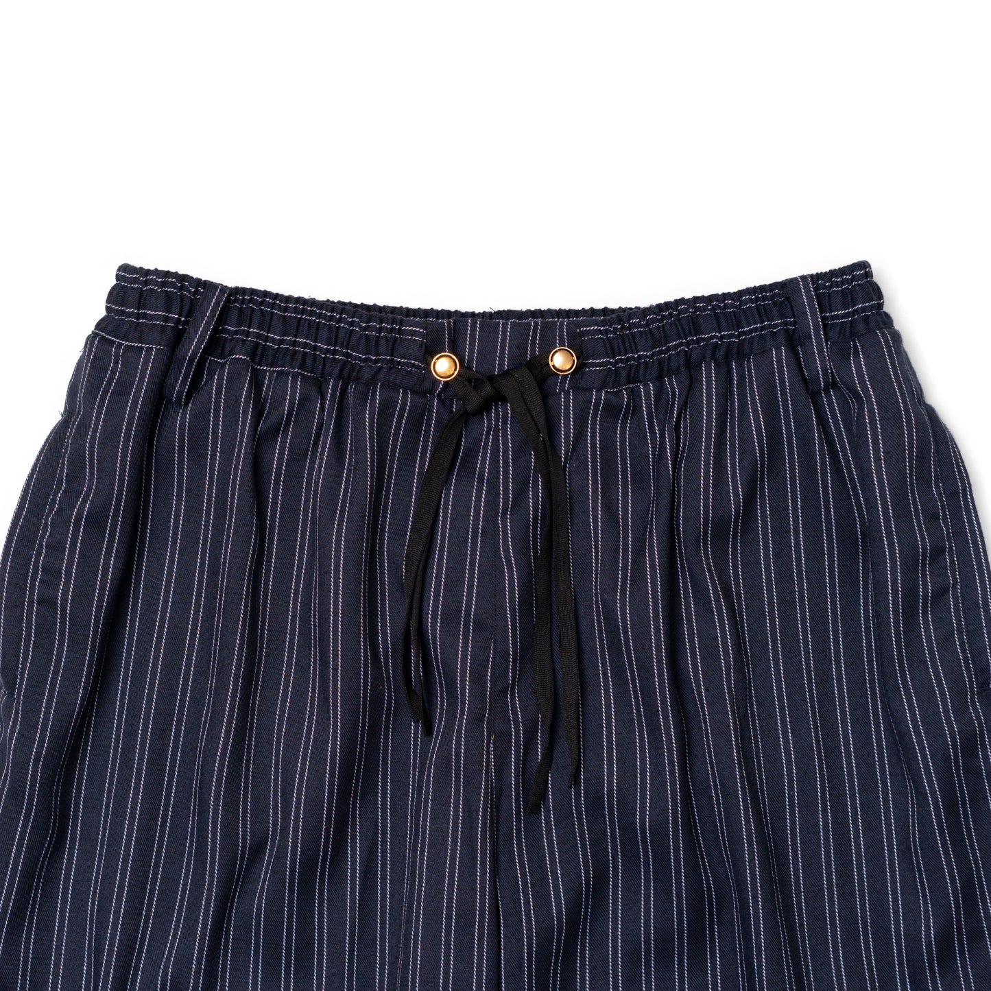 KISA PANTS SEMI-WOOL STRIPES