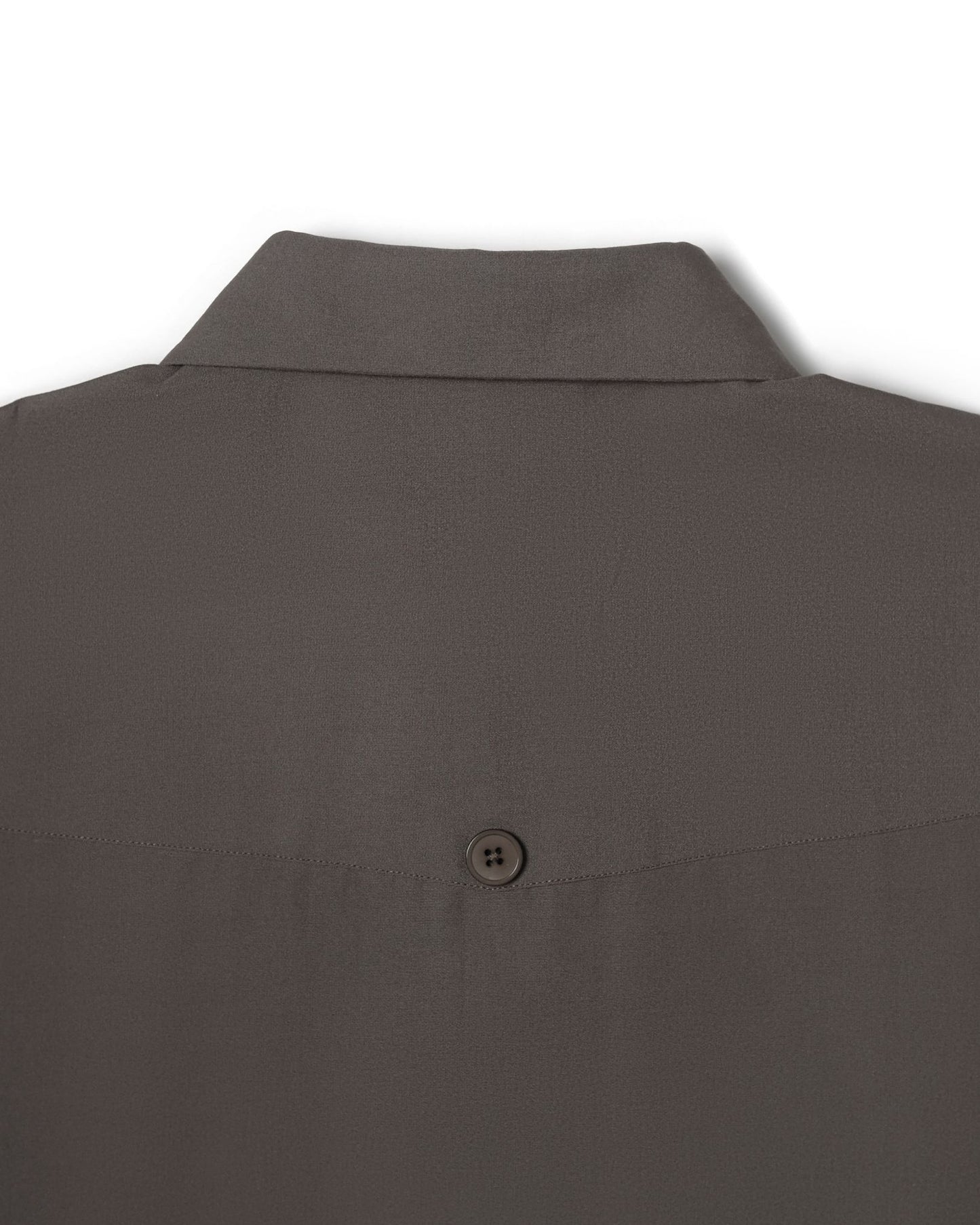 LEJA QUARTER ZIP SHIRT CANVAS DARK GRAY