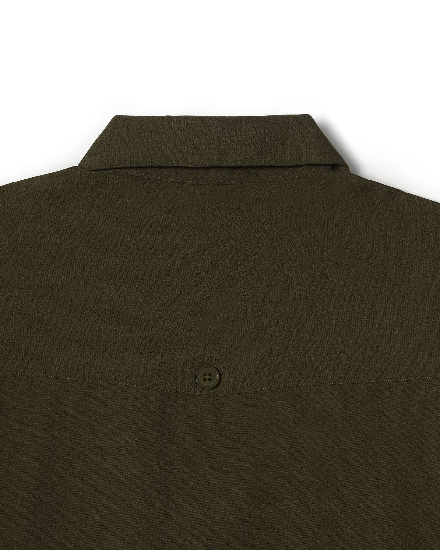LEJA QUARTER ZIP SHIRT CANVAS OLIVE