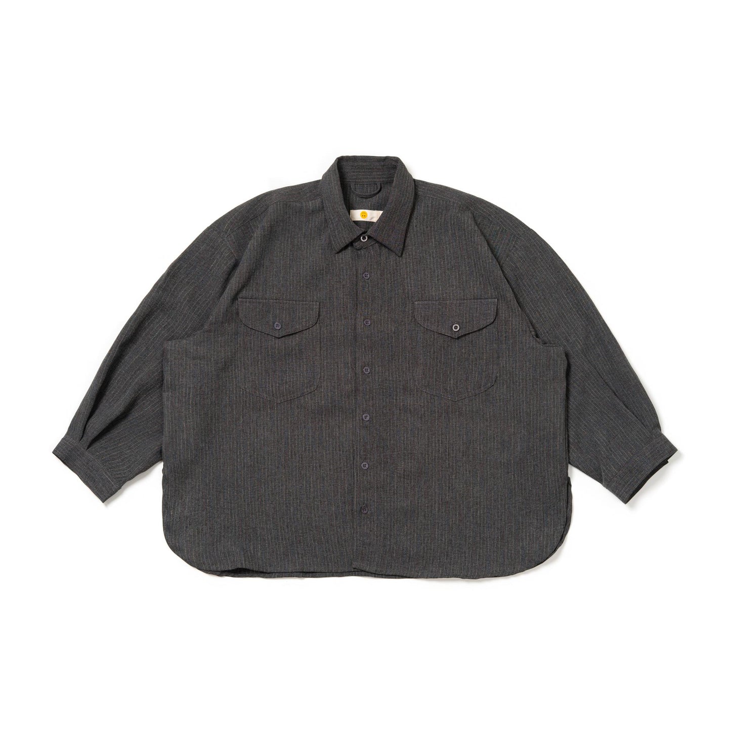 LEDO L/S SHIRT SEMI WOOL GRAY