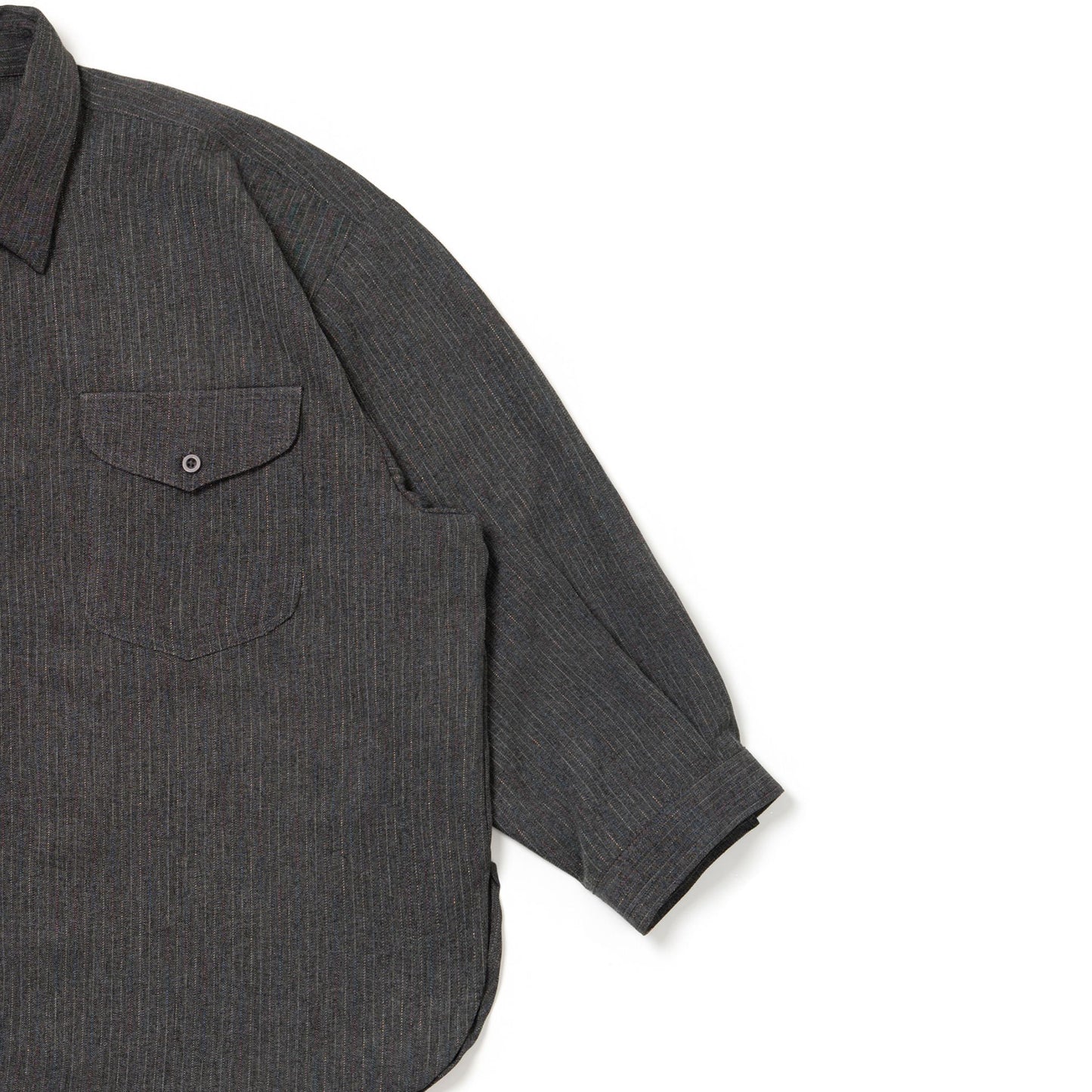 LEDO L/S SHIRT SEMI WOOL GRAY