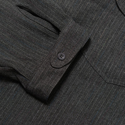 LEDO L/S SHIRT SEMI WOOL GRAY